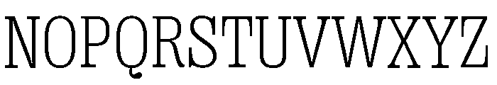 Right Slab Variable 22 Font UPPERCASE