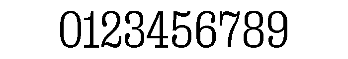 Right Slab Variable 23 Font OTHER CHARS