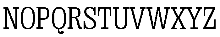 Right Slab Variable 23 Font UPPERCASE