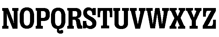 Right Slab Variable 26 Font UPPERCASE