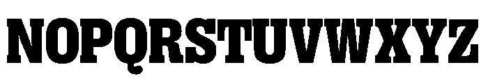Right Slab Variable 28 Font UPPERCASE