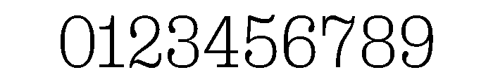 Right Slab Variable 29 Font OTHER CHARS