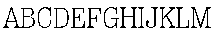 Right Slab Variable 29 Font UPPERCASE