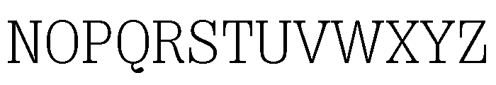 Right Slab Variable 29 Font UPPERCASE