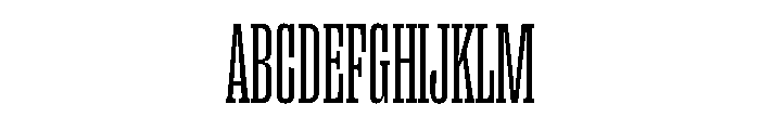 Right Slab Variable 2 Font UPPERCASE