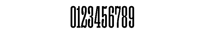Right Slab Variable 3 Font OTHER CHARS