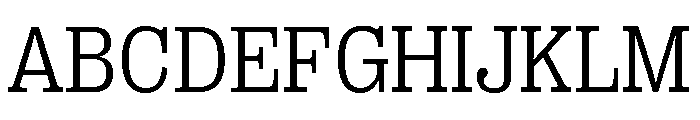 Right Slab Variable 30 Font UPPERCASE