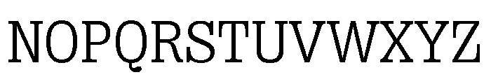 Right Slab Variable 30 Font UPPERCASE