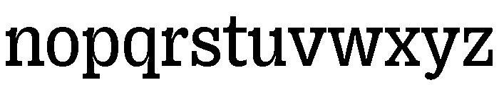 Right Slab Variable 31 Font LOWERCASE