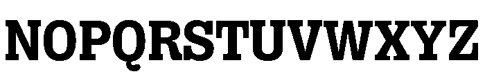 Right Slab Variable 33 Font UPPERCASE