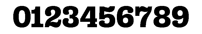 Right Slab Variable 34 Font OTHER CHARS