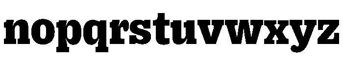 Right Slab Variable 34 Font LOWERCASE