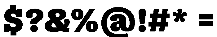 Right Slab Variable 35 Font OTHER CHARS