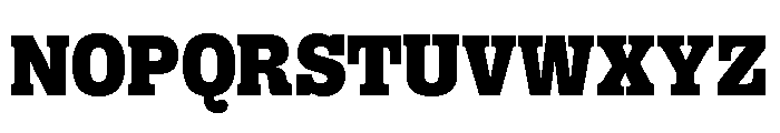 Right Slab Variable 35 Font UPPERCASE