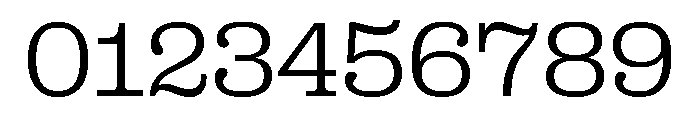Right Slab Variable 37 Font OTHER CHARS