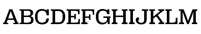 Right Slab Variable 38 Font UPPERCASE