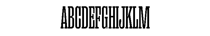Right Slab Variable 3 Font UPPERCASE