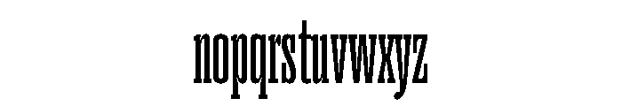 Right Slab Variable 3 Font LOWERCASE