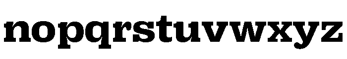 Right Slab Variable 40 Font LOWERCASE