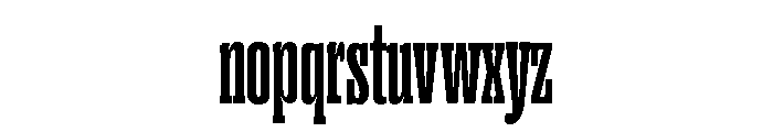 Right Slab Variable 5 Font LOWERCASE