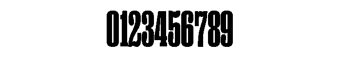 Right Slab Variable 7 Font OTHER CHARS