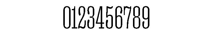 Right Slab Variable 8 Font OTHER CHARS