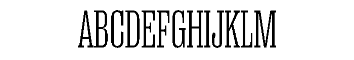 Right Slab Variable 8 Font UPPERCASE