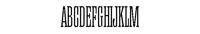 Right Slab Variable Font UPPERCASE