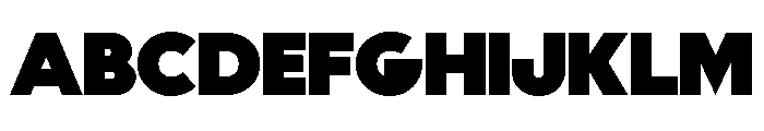 Rillus Black Font UPPERCASE