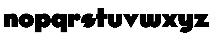Rillus Black Font LOWERCASE