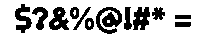 Rillus Bold Font OTHER CHARS