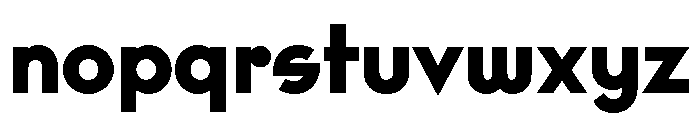 Rillus Bold Font LOWERCASE