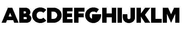 Rillus Extrabold Font UPPERCASE