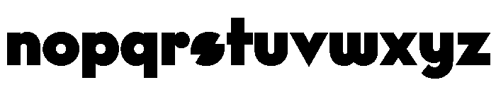 Rillus Extrabold Font LOWERCASE