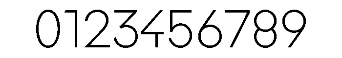 Rillus Light Font OTHER CHARS