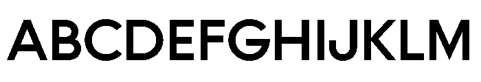 Rillus Medium Font UPPERCASE