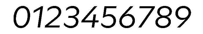 Ritma BookItalic Font OTHER CHARS