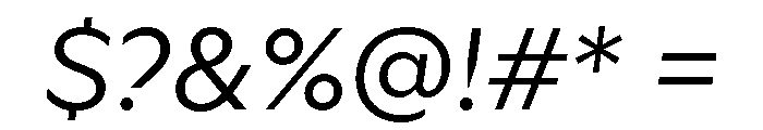 Ritma BookItalic Font OTHER CHARS