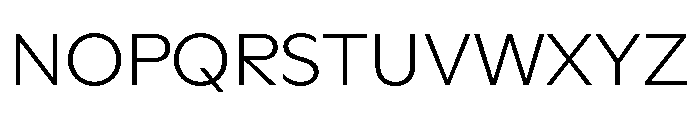 Ritma Light Font UPPERCASE