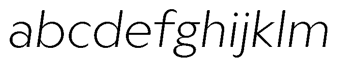 Ritma ThinItalic FONT