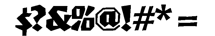 Ritme Black Font OTHER CHARS