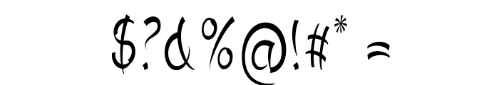 Rimple-CondensedRegular Font OTHER CHARS