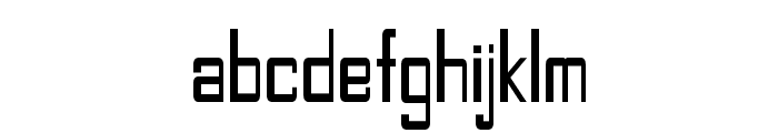 Riteon-CondensedBold Font LOWERCASE