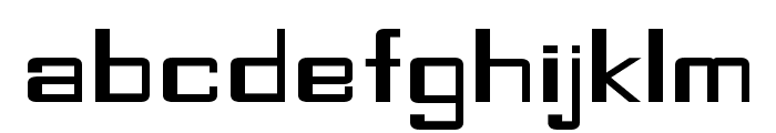 Riteon-ExpandedBold Font LOWERCASE
