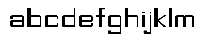 Riteon-ExpandedRegular Font LOWERCASE