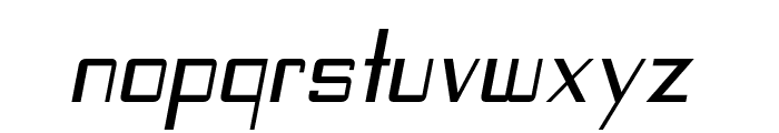 Riteon-Italic Font LOWERCASE
