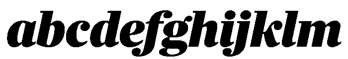 Richmond Display Black Italic FONT
