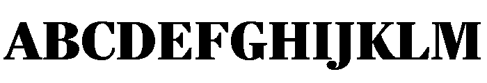 Richmond Display Black Font UPPERCASE