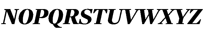 Richmond Display Bold Italic Font UPPERCASE