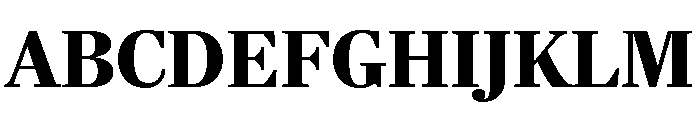 Richmond Display Bold Font UPPERCASE